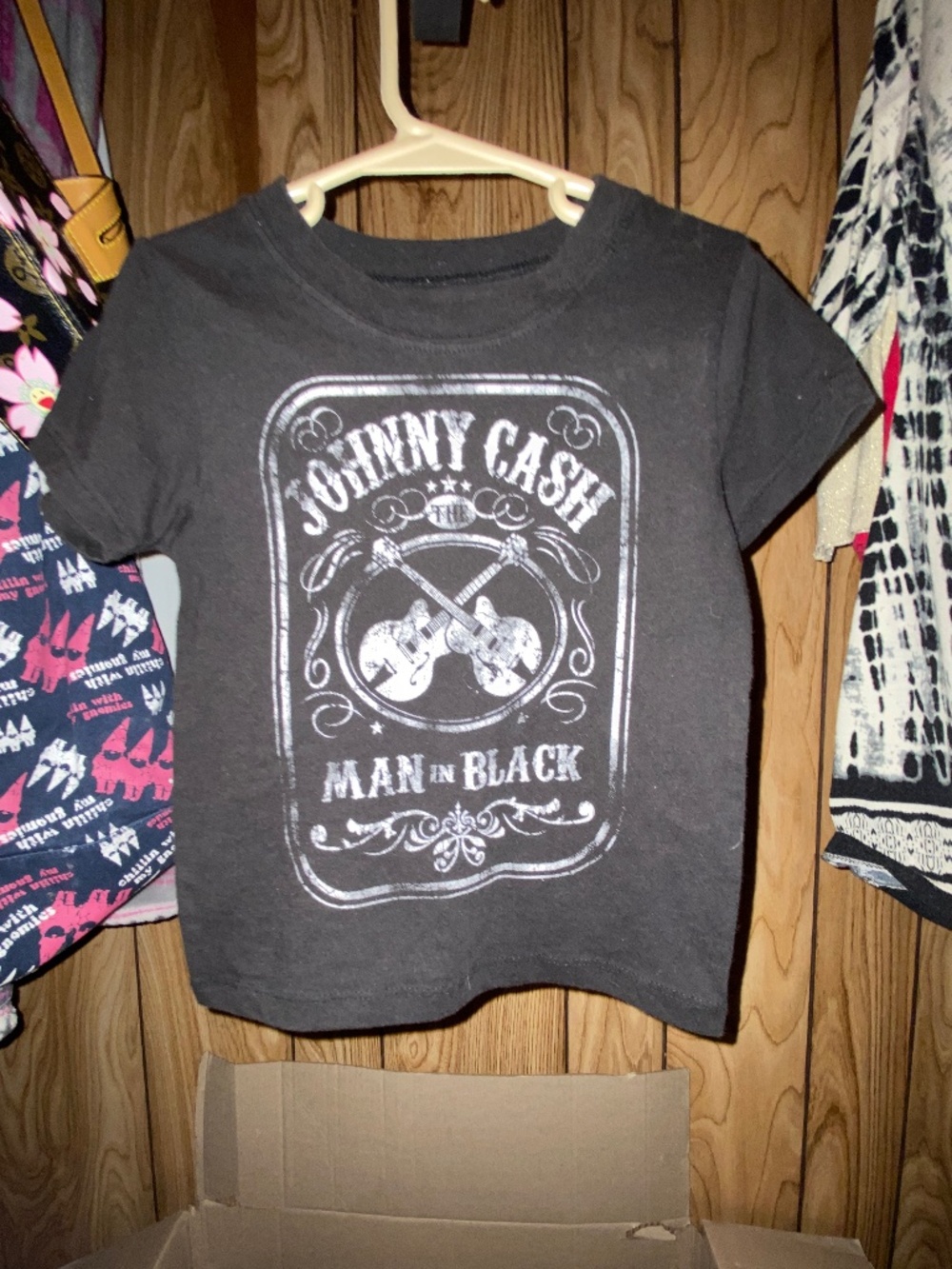 Kids Johnny Cash shirt